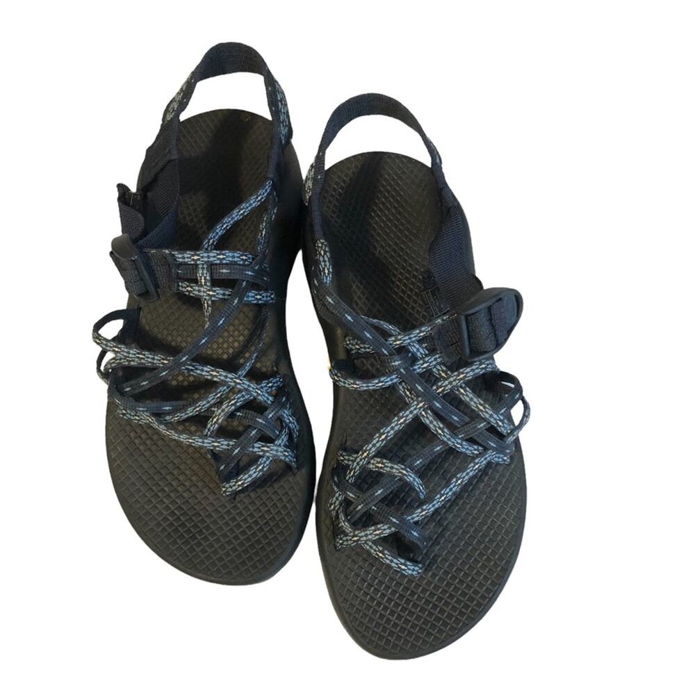 Chaco Blue Performance Footwear Sandal Hallow Eclipse Size 8